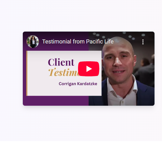 Client Testimonial Video