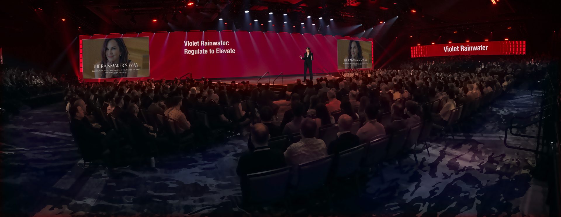 Violet Rainwater keynote stage